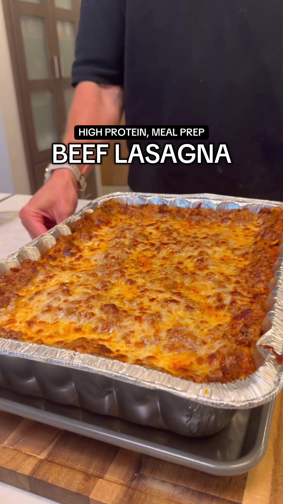High Protein Beef Lasagna