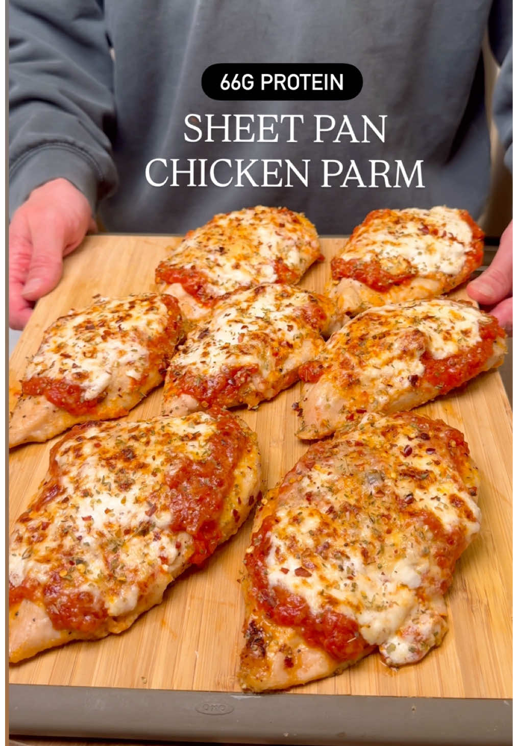 Sheet Pan Chicken Parm