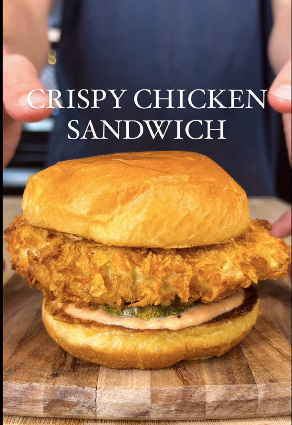 Macro Friendly Crispy Chicken Sandwich