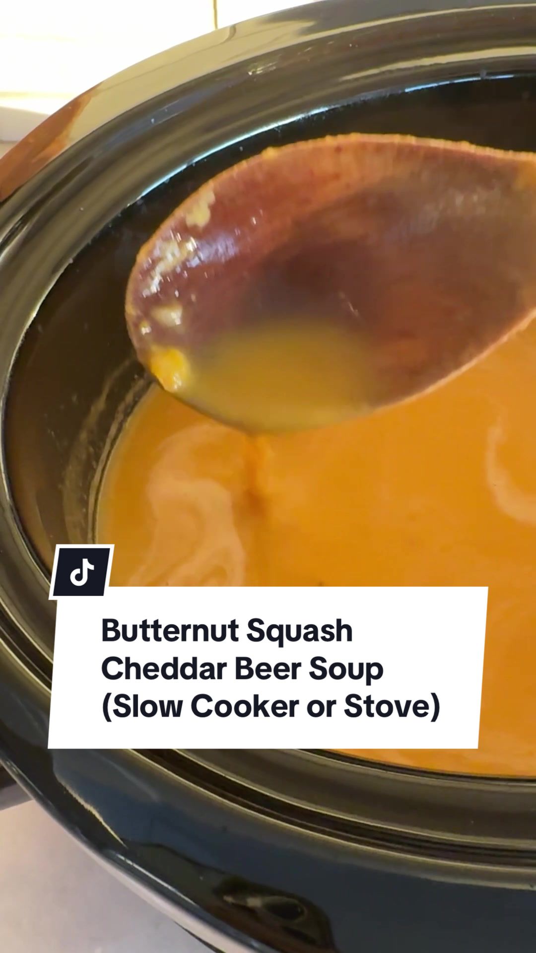Butternut Squash Cheddar Beer Soup