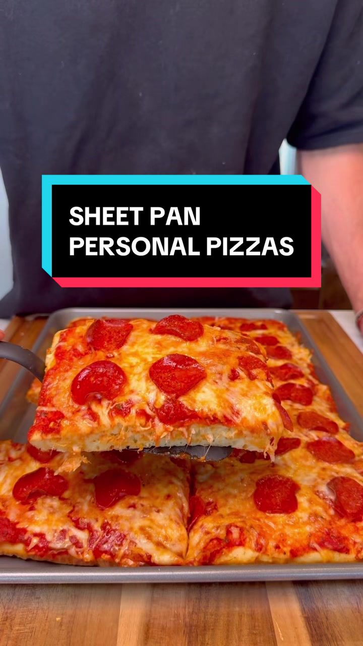 Sheet Pan Personal Pizzas