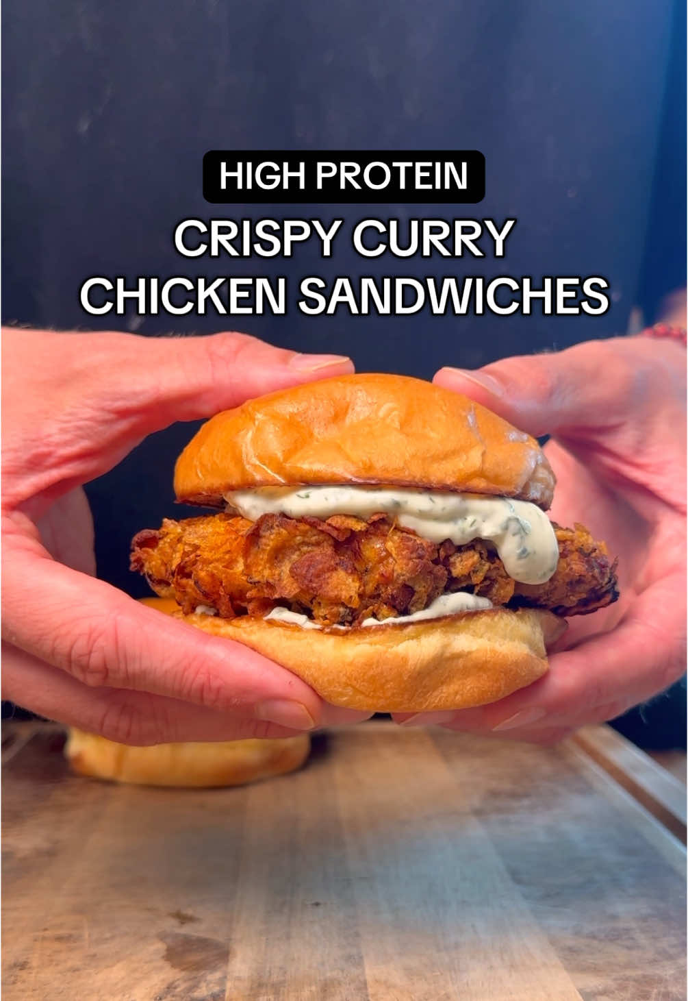 Crispy Curry Chicken Sandwiches
