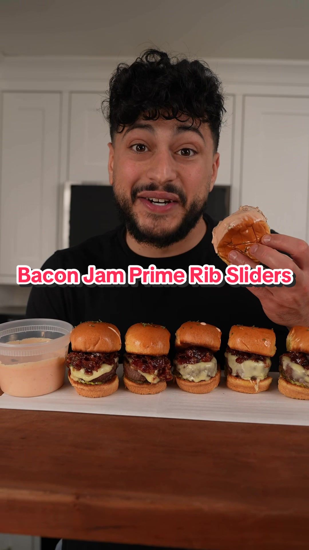 Bacon Jam Prime Rib Sliders