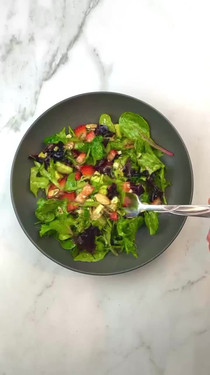 Almond Strawberry Delight Salad