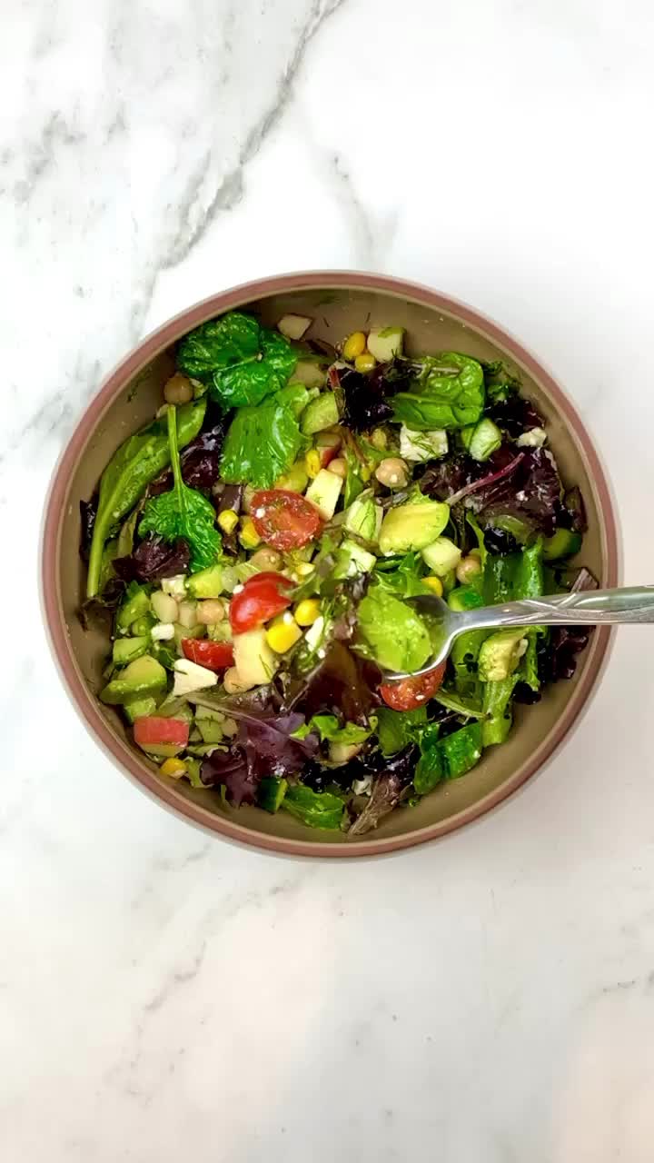 Healthy and Flavor Packed Salad