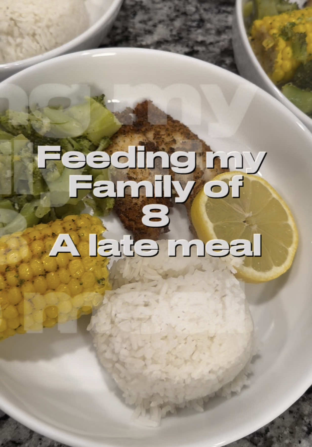 Fried Fish with Vegetables and Rice