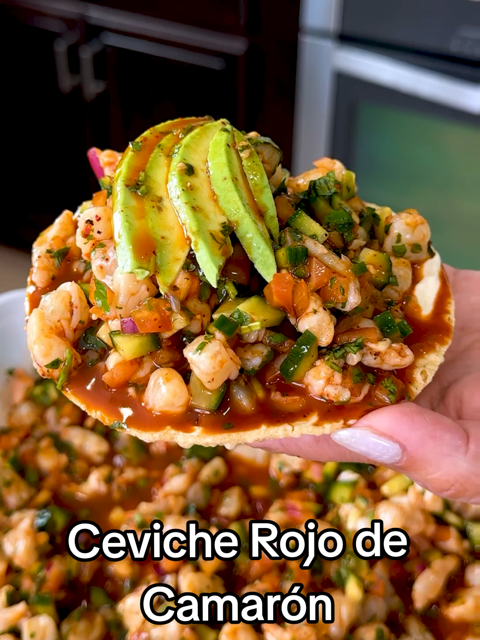 Shrimp Ceviche Rojo de Camarón