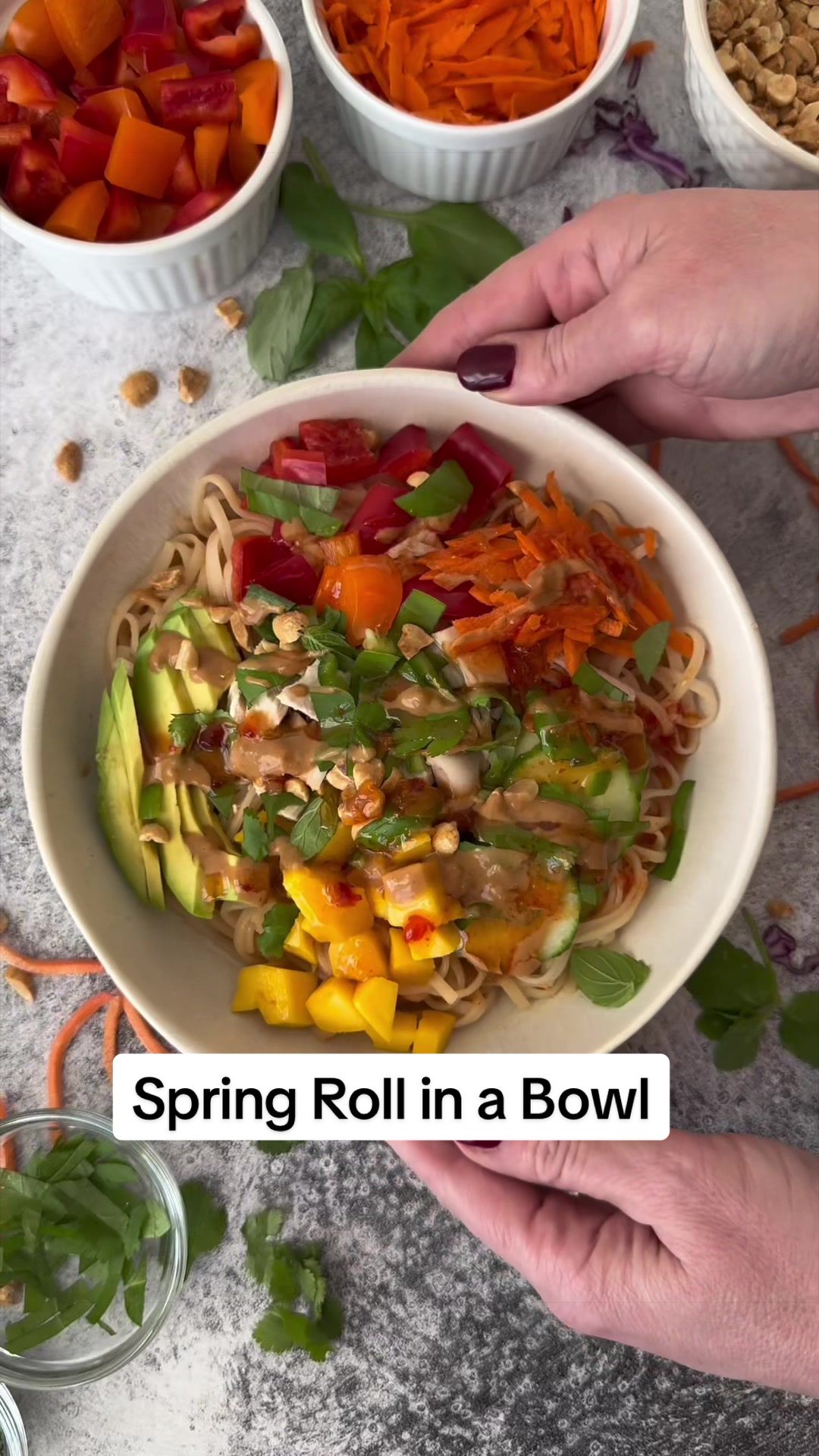 Spring Roll Bowl
