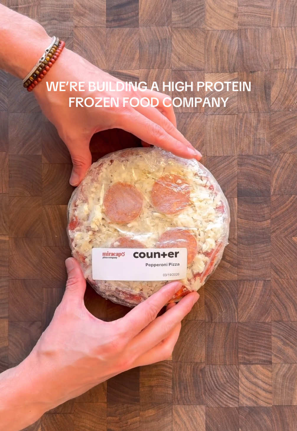 High Protein Frozen Personal Pizzas