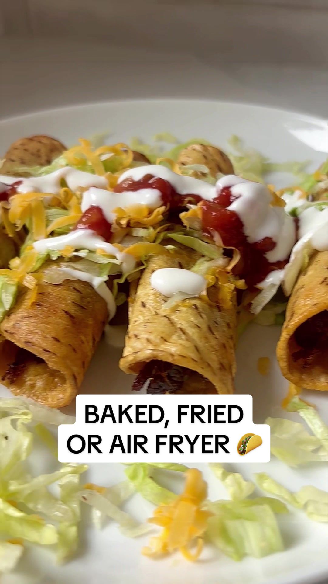 Homemade Taquitos