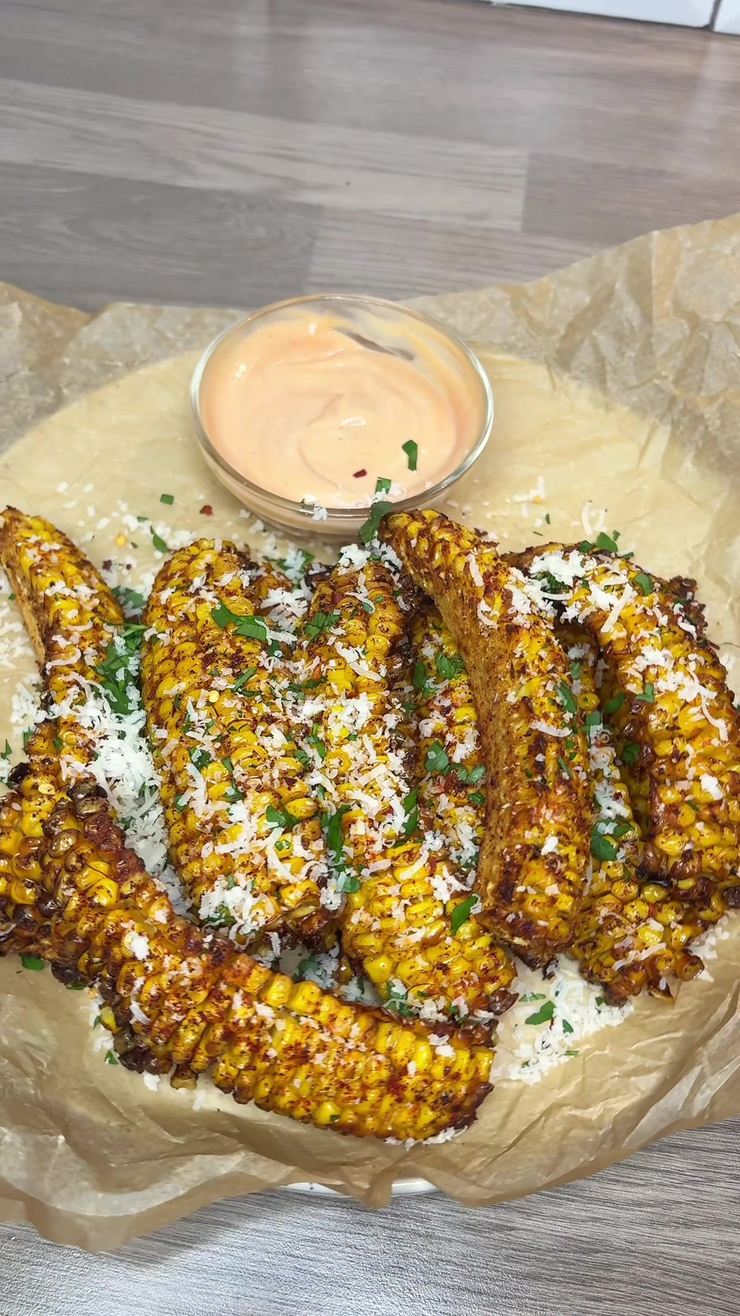 Airfryer Corn Ribs