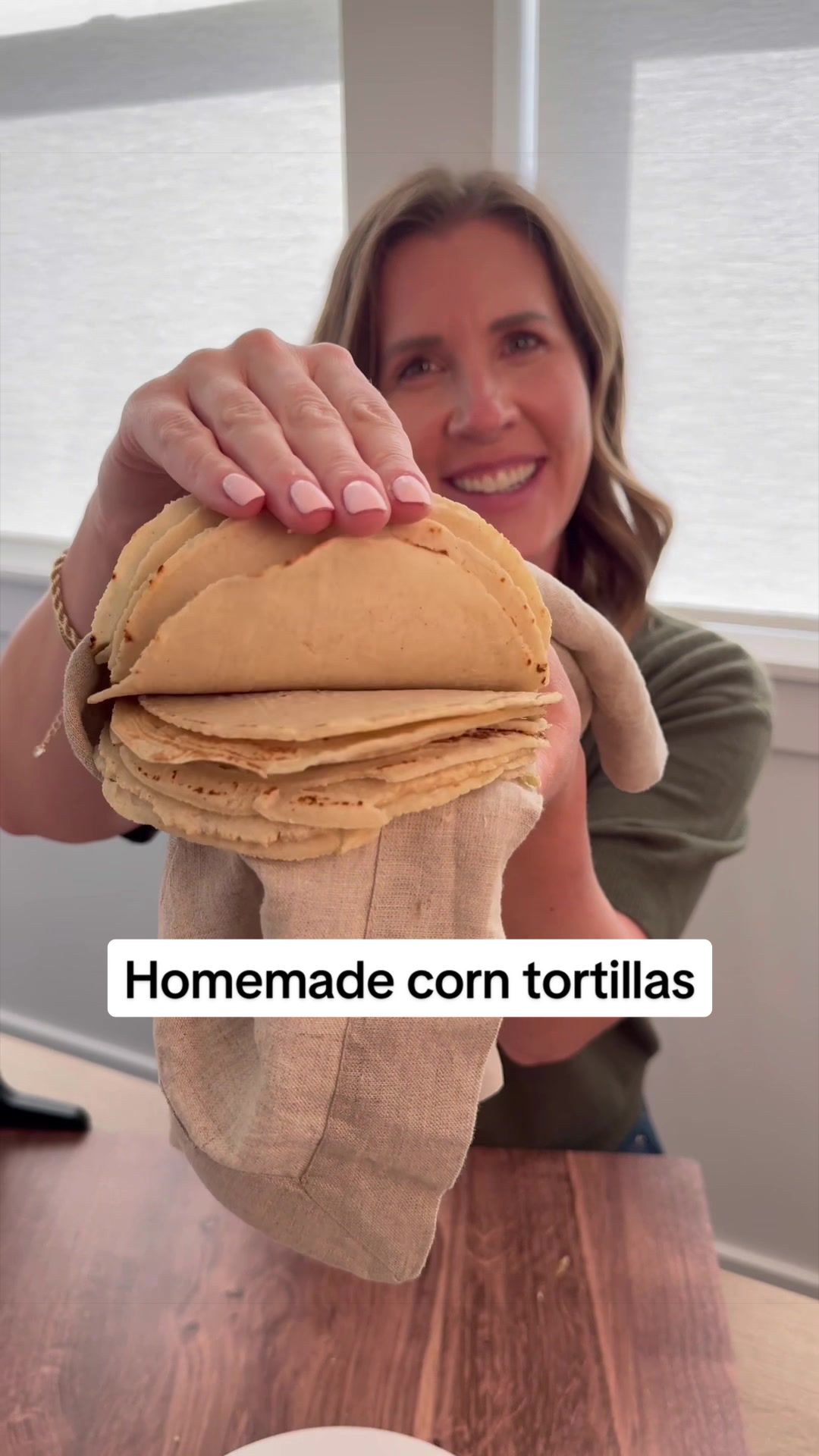 Homemade Corn Tortillas