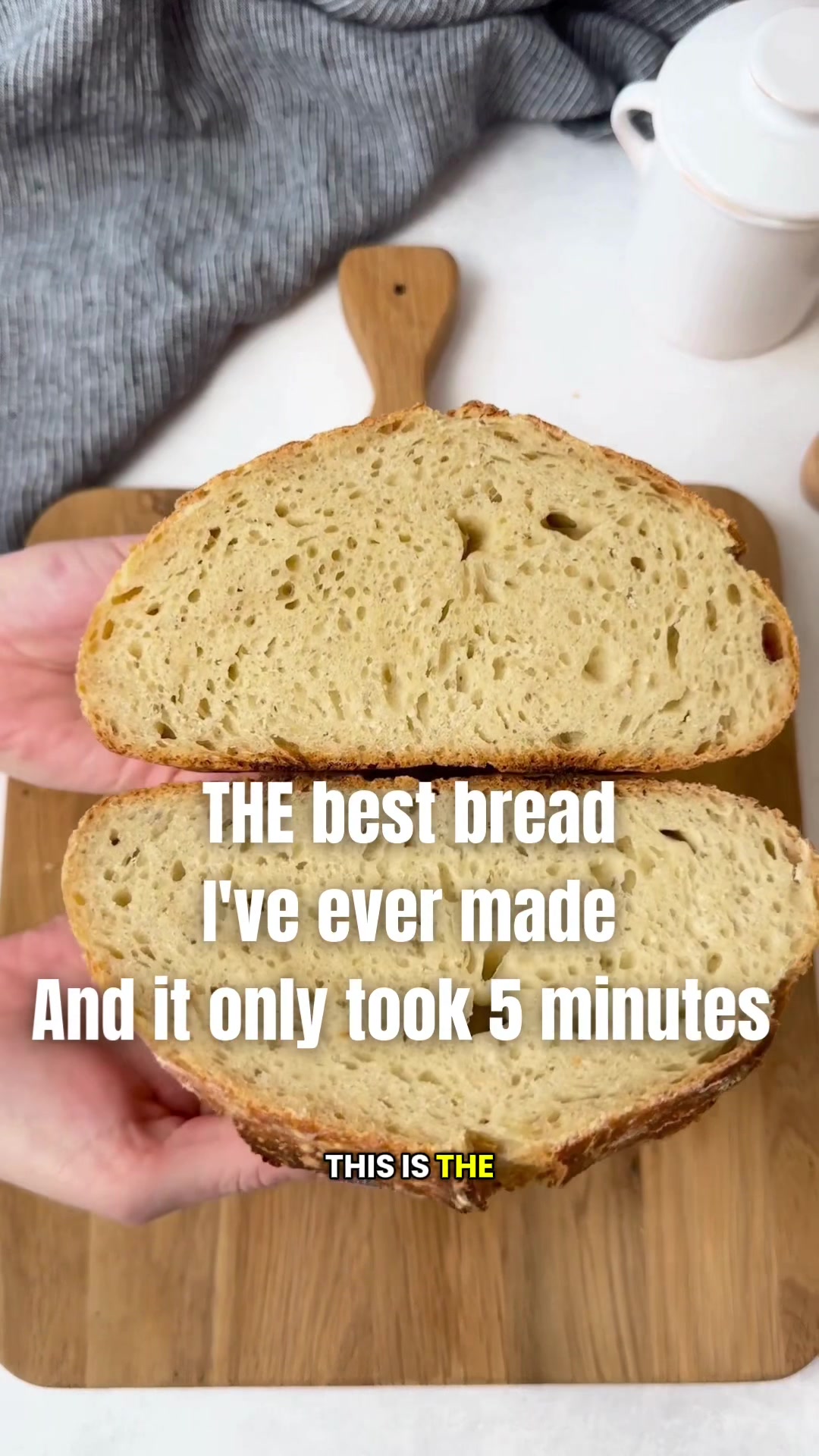 No Knead Artisan Bread