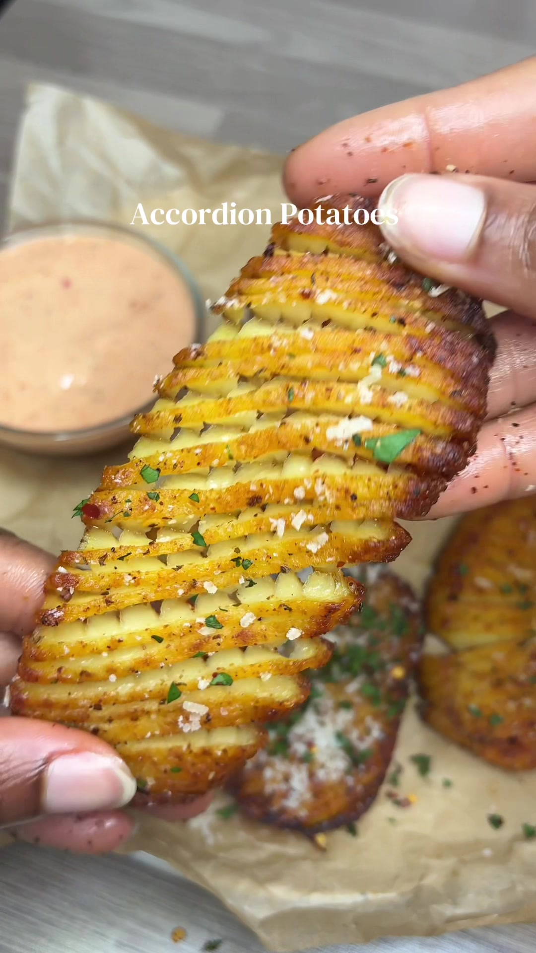 Accordion Potatoes