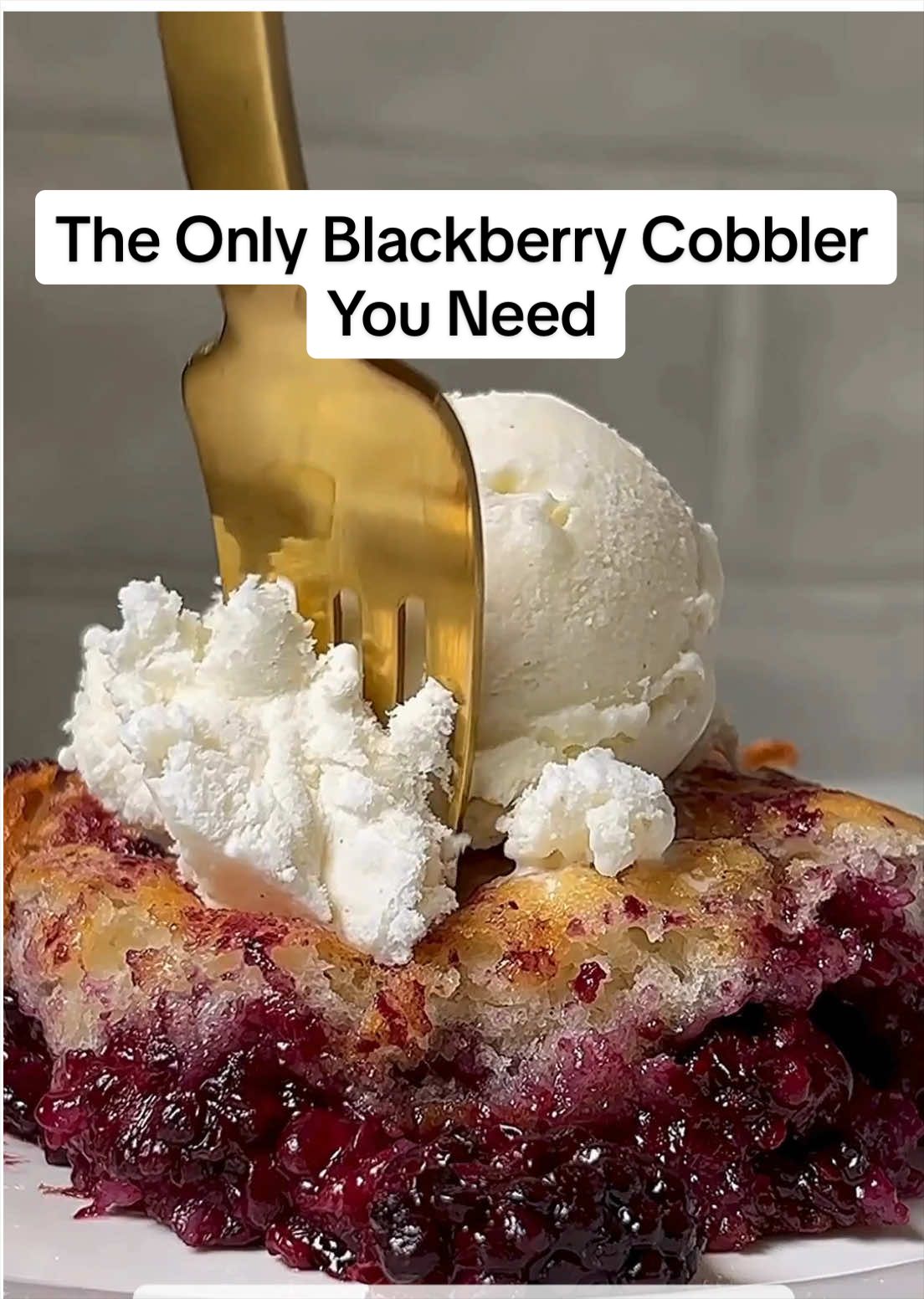 Blackberry Cobbler