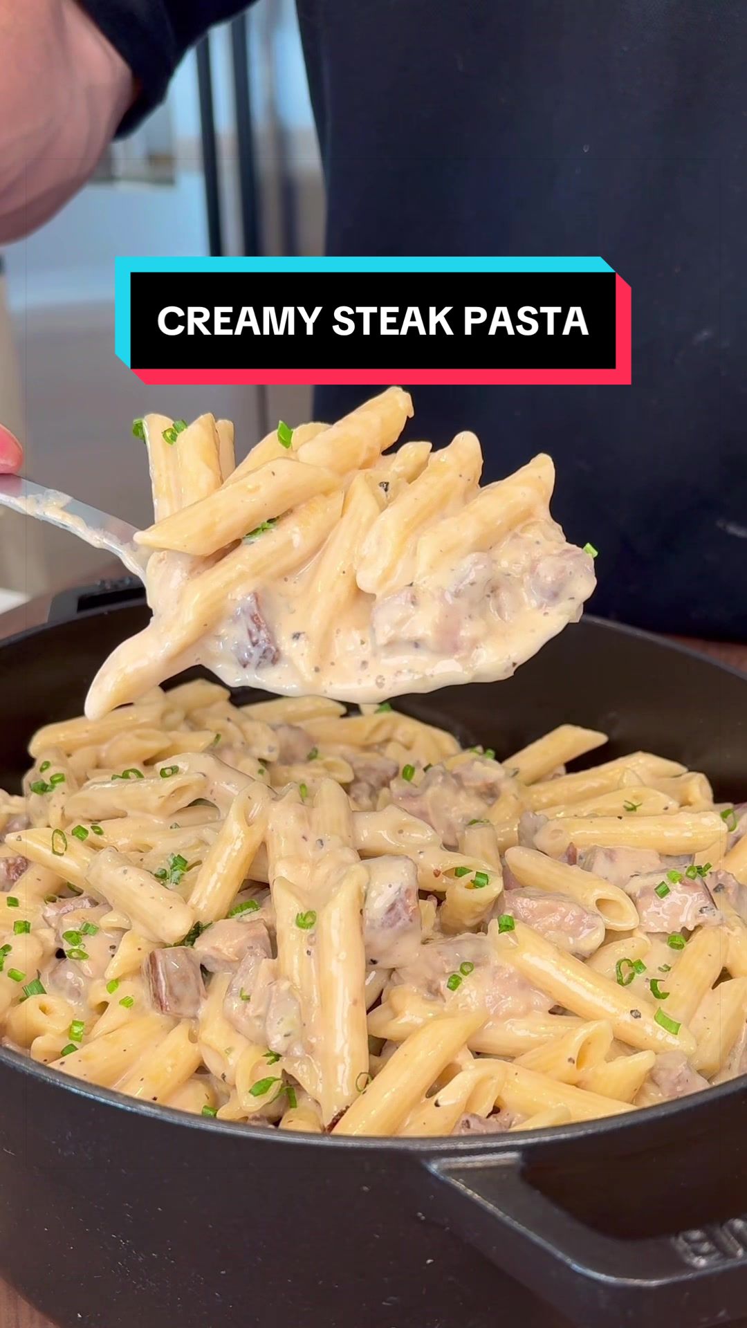 Creamy Steak Pasta