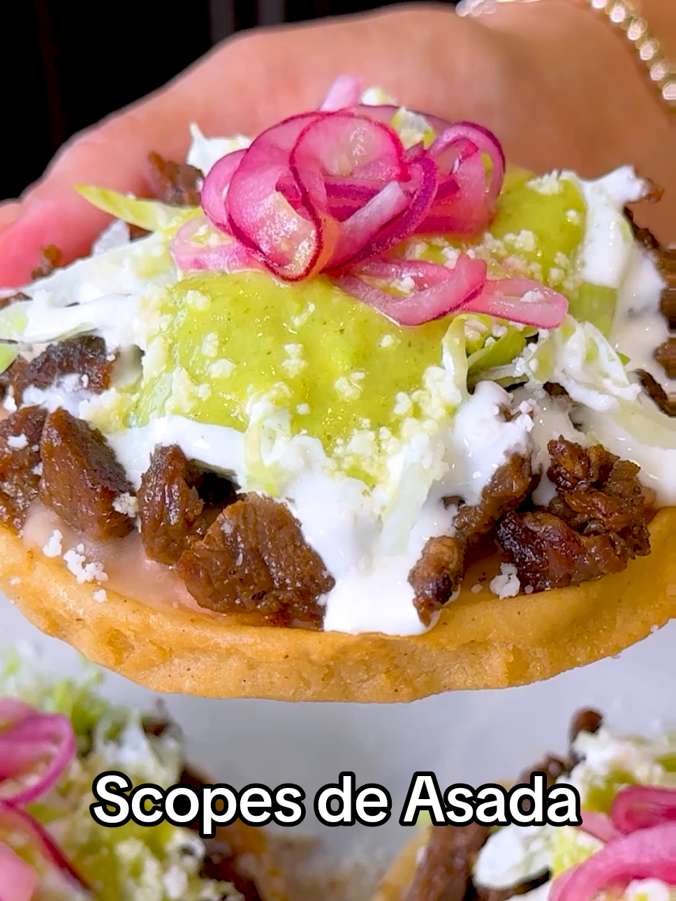 Sopes de Asada