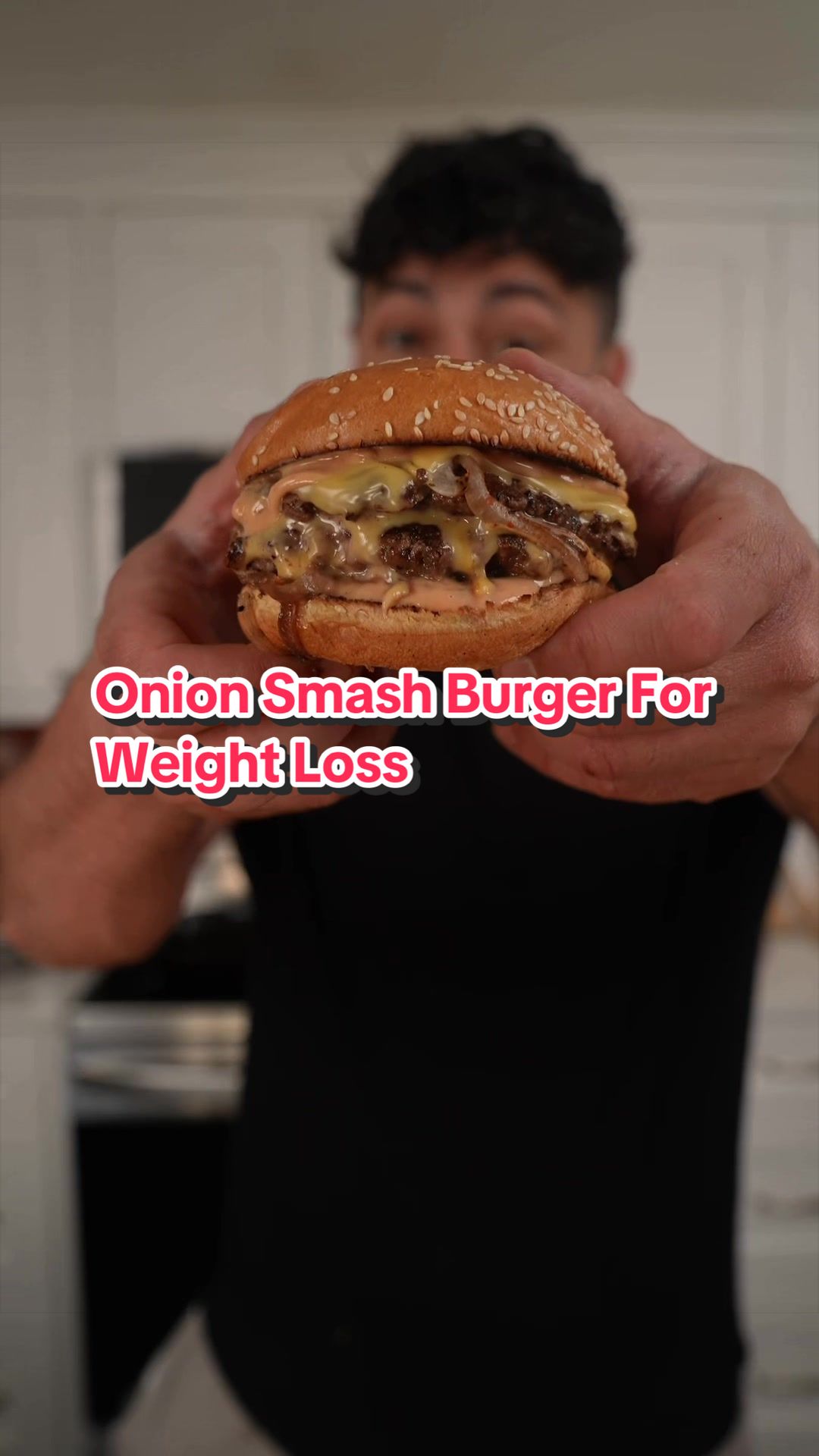 Onion Smash Burger For Weight Loss