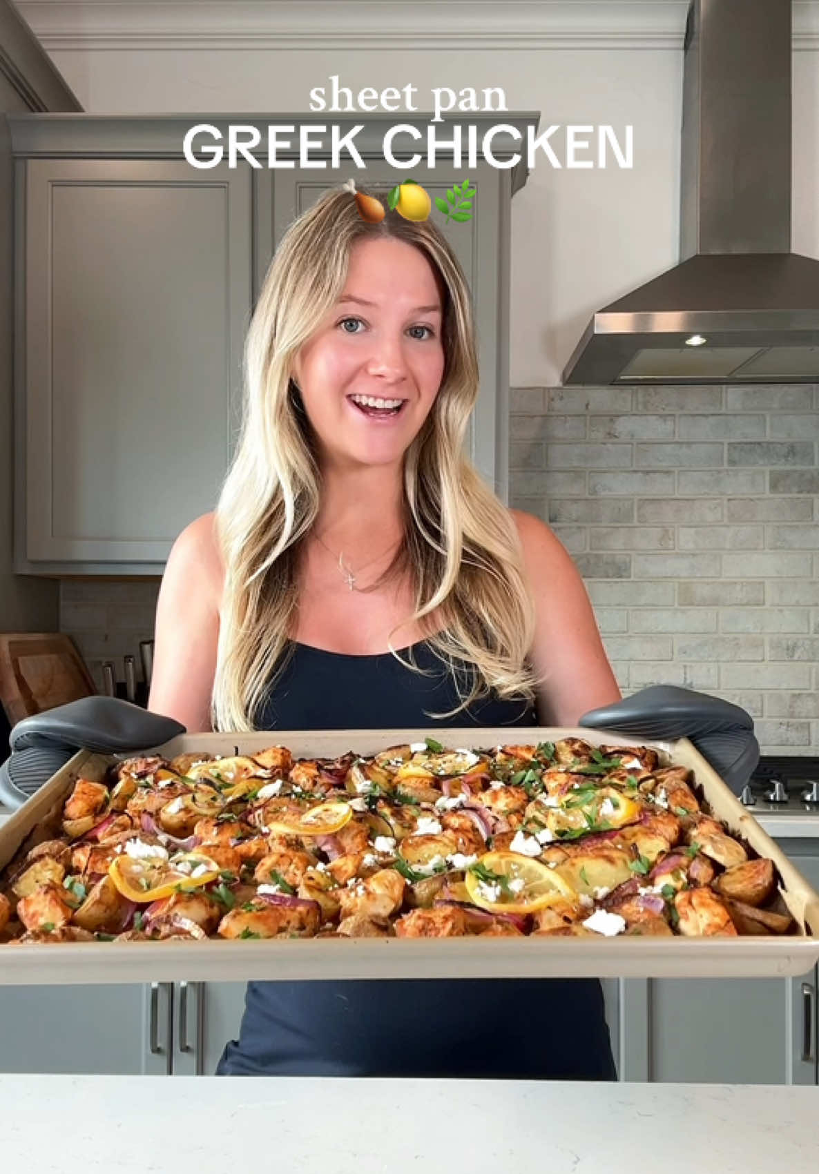 Sheet Pan Greek Chicken