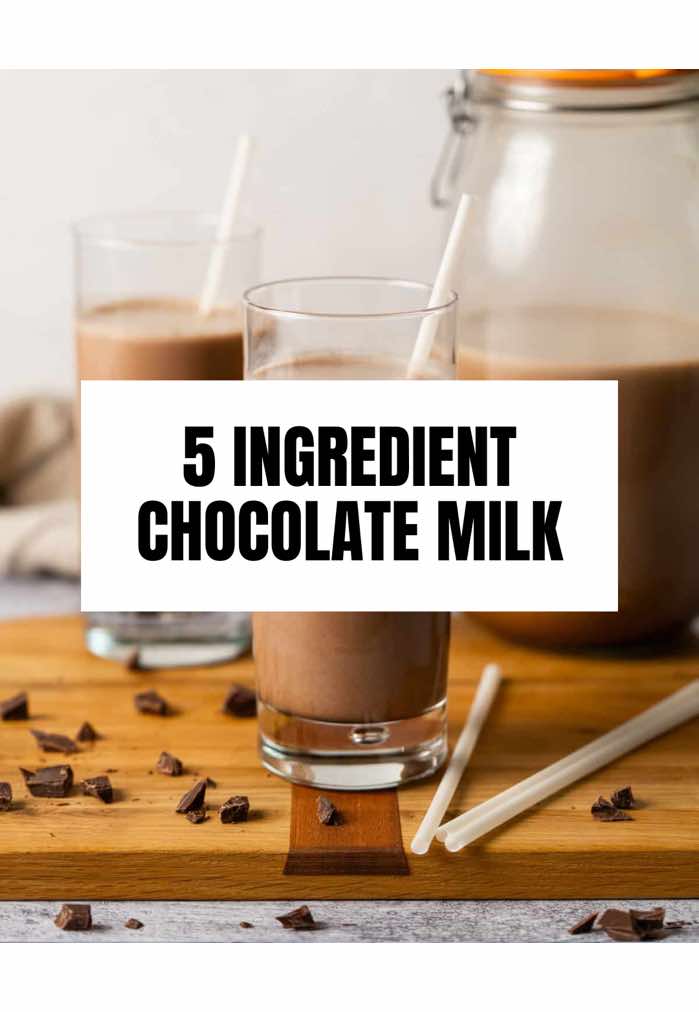 Homemade Chocolate Milk