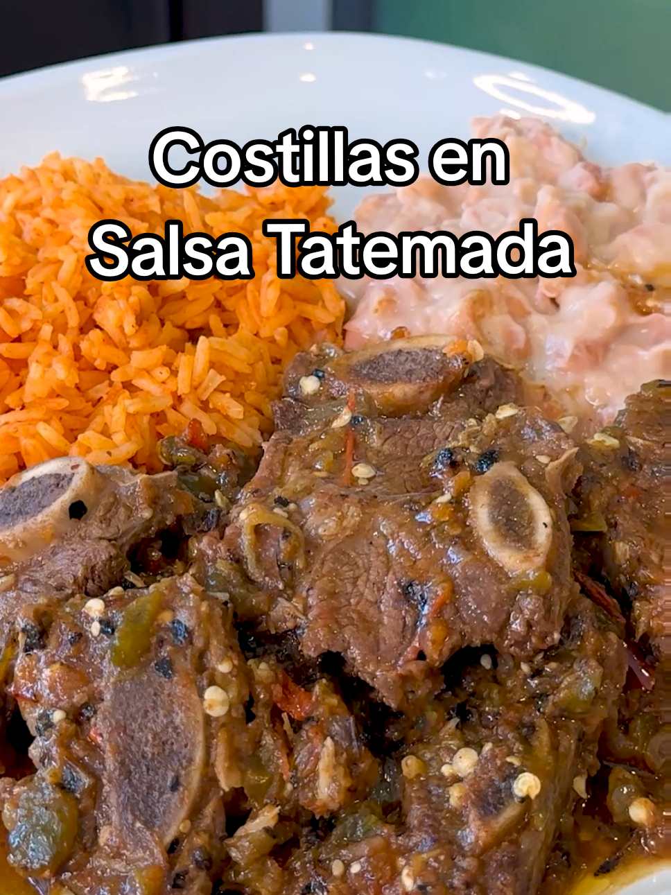 Costillas en Salsa Tatemada