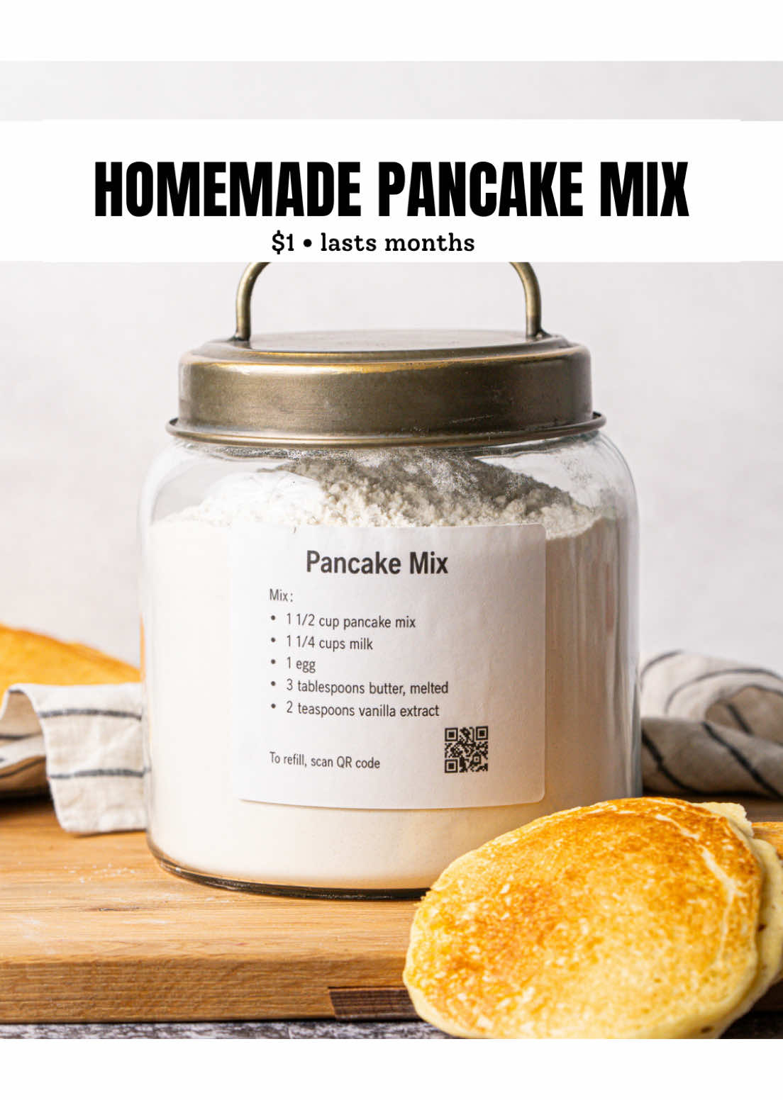 Homemade Pancake Mix