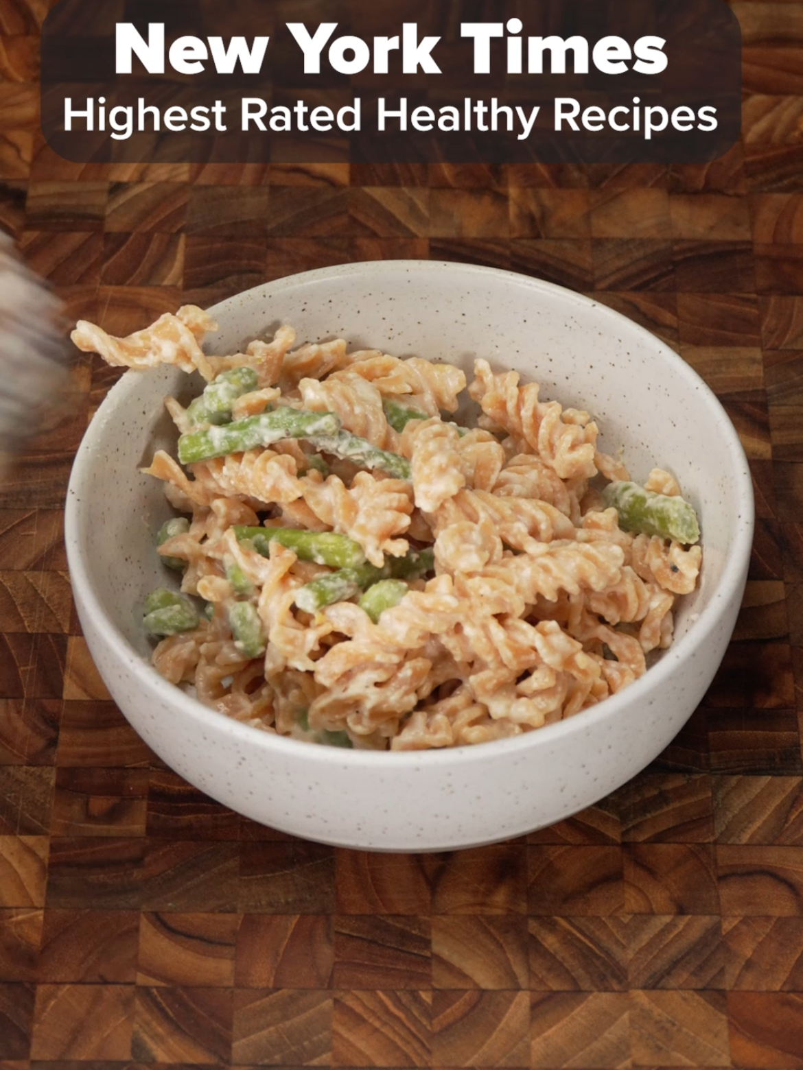 Healthy Lemon Ricotta Pasta