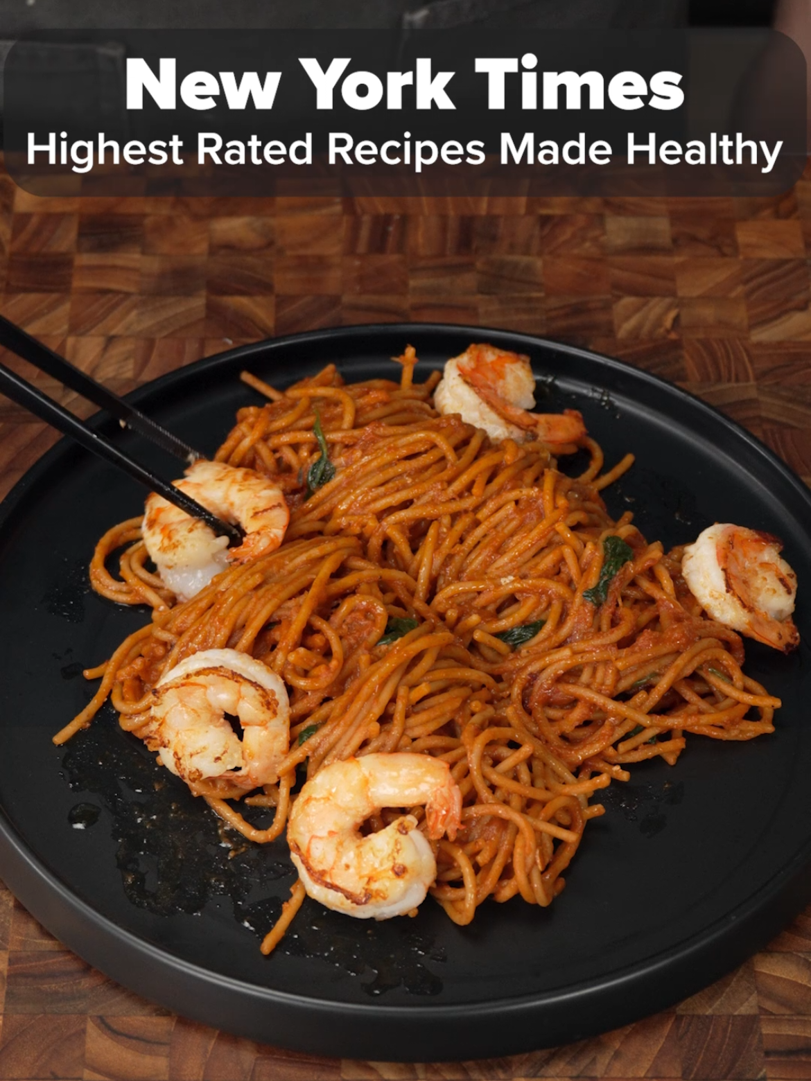 Caramelized Shallot Pasta with Shrimp