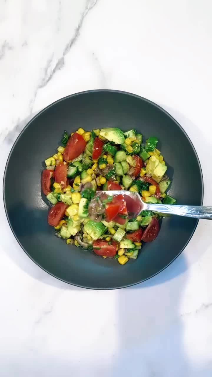 Tomato and Avocado Salad with Anchovies