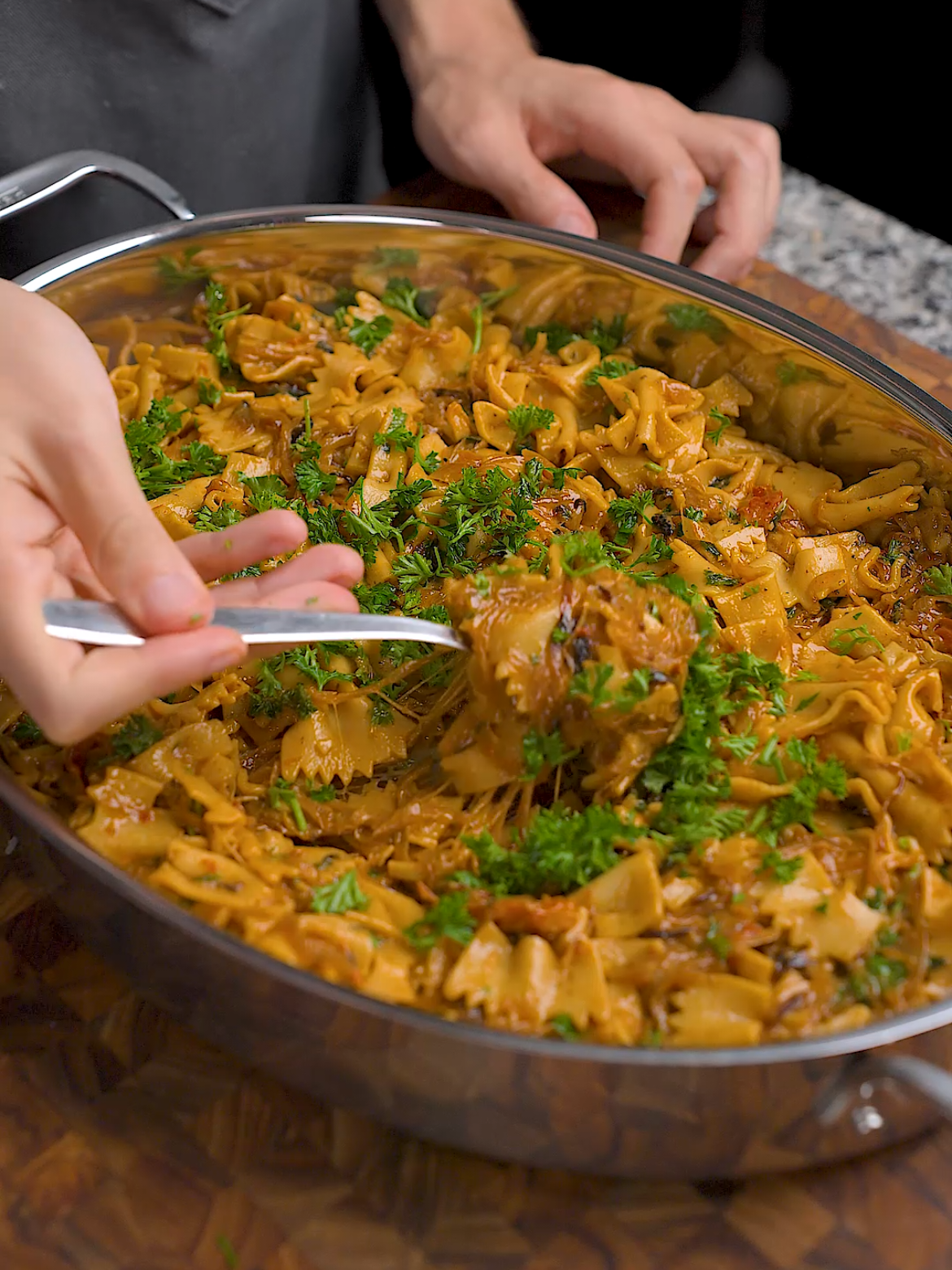 Caramelized Onion Pasta