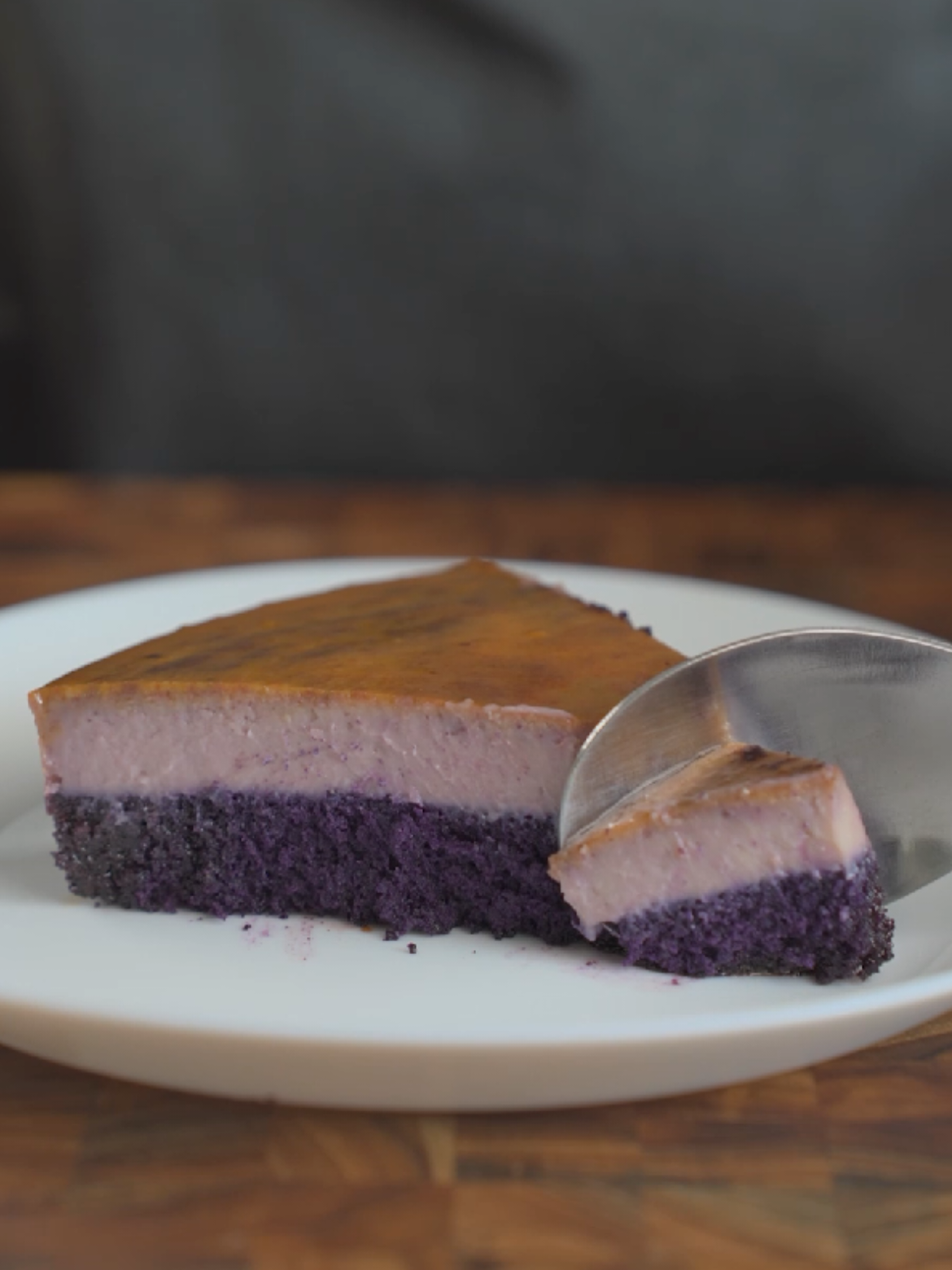 Ube Flan Cake
