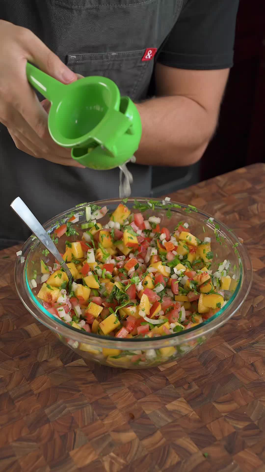 Peach Pico de Gallo