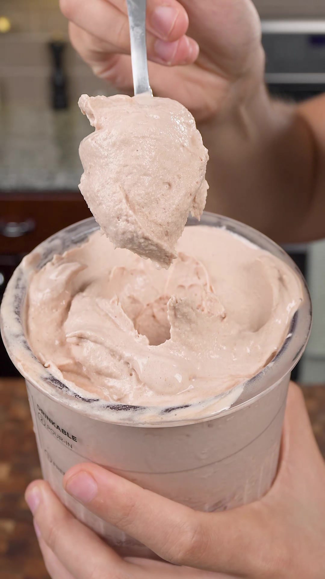 Chocolate Peanut Butter Protein Ice Cream